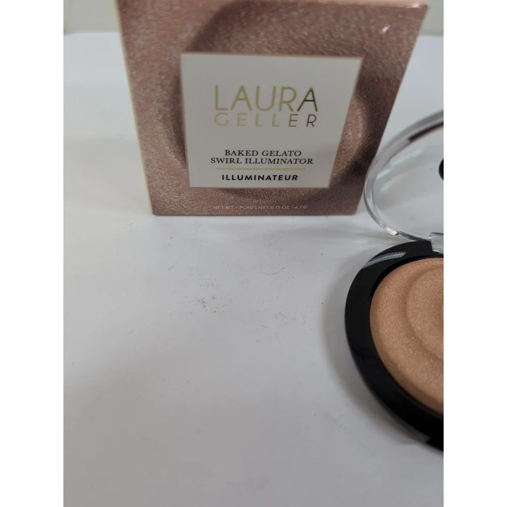 LAURA GELLER‎ BAKED GELATO SWIRL ILLUMINATOR GILDED HONEY  .16 oz NEW